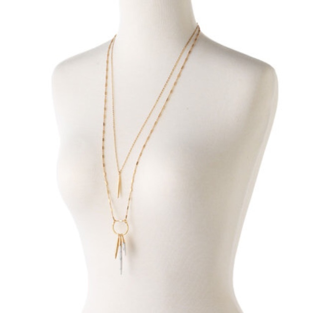 Stella & Dot Quill 2-in-1 Versatile Necklace ❤️